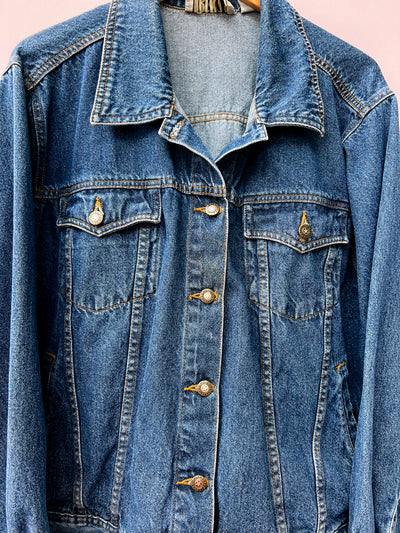 Vintage Denim Jean Jacket XL
