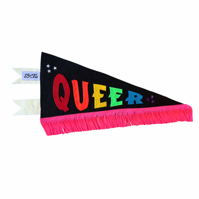 Queer Pennant Flag