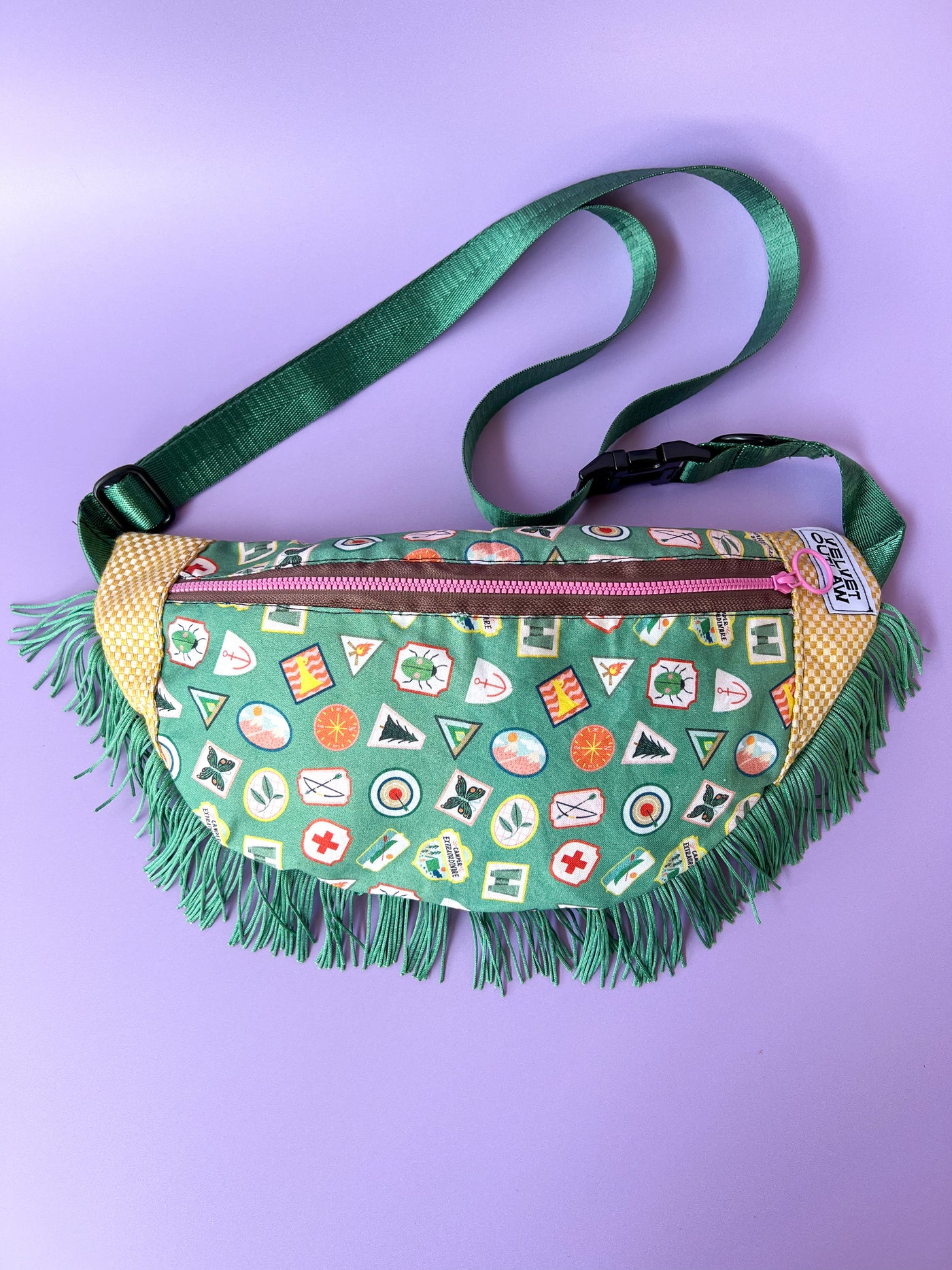 Scout Camp Cross Body Fringe Bag