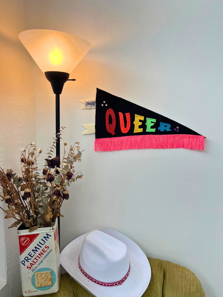 Queer Pennant Flag