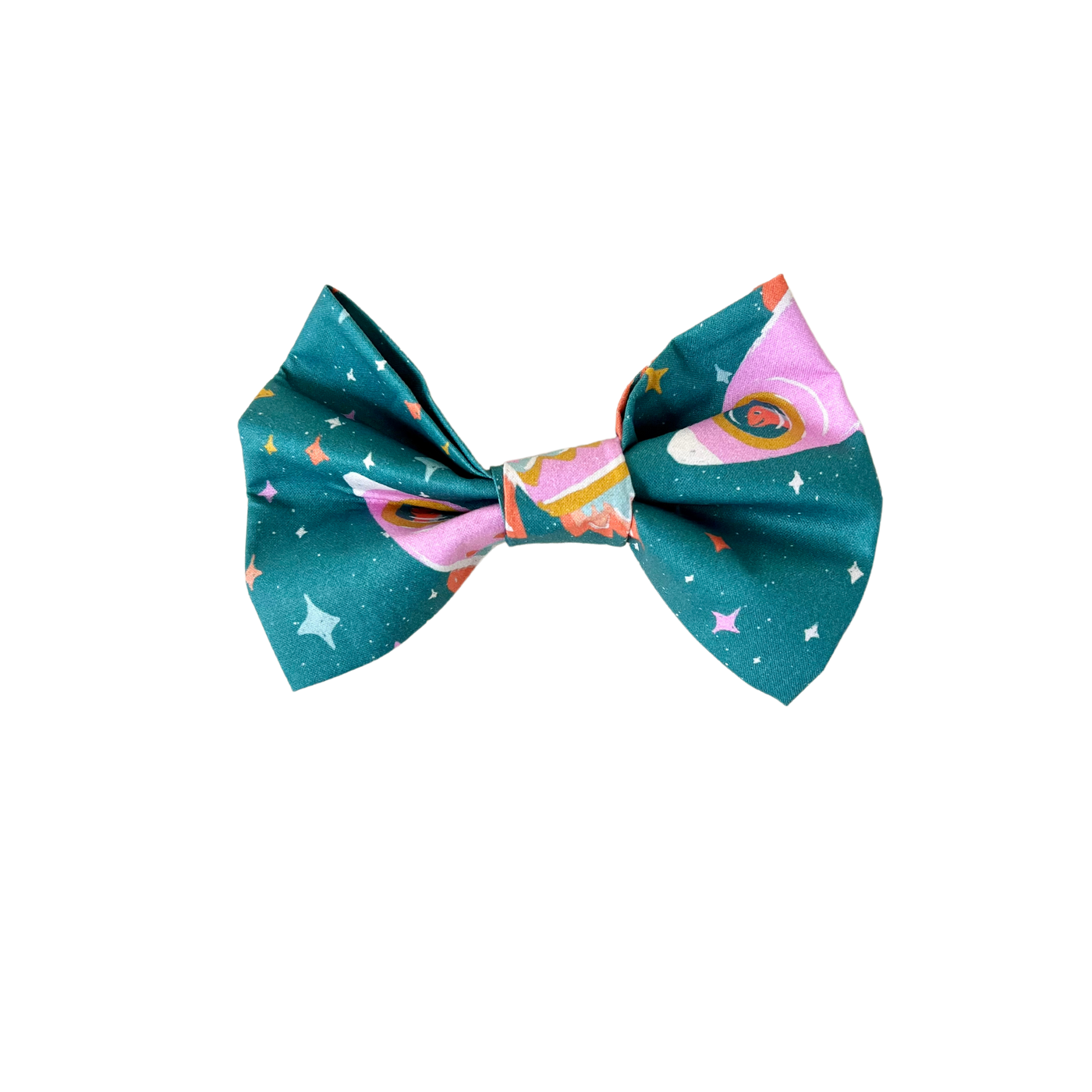 Space Cowboys Dog Bow Tie