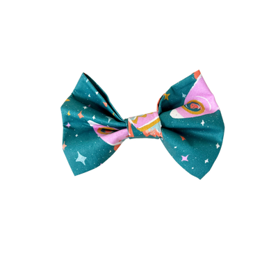 Space Cowboys Dog Bow Tie