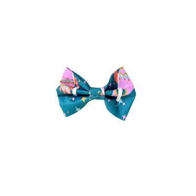 Space Cowboys Dog Bow Tie