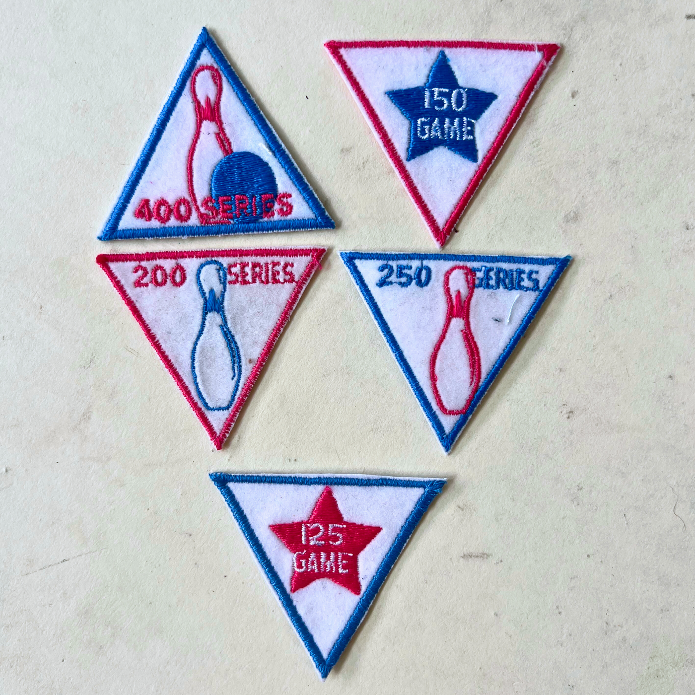 Vintage Bowling Patches