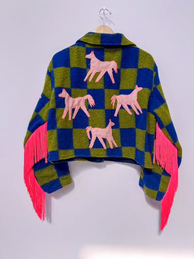 Pink Pony Chore Jacket -L/XL