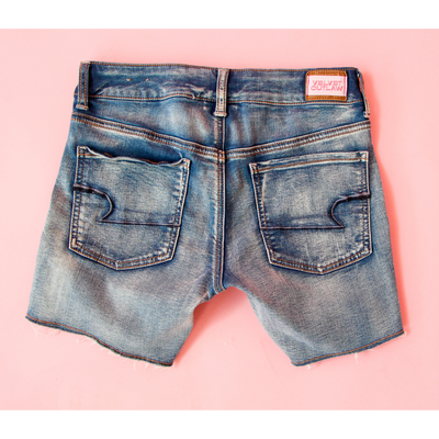 Denim Fruit Short #2 Size 4