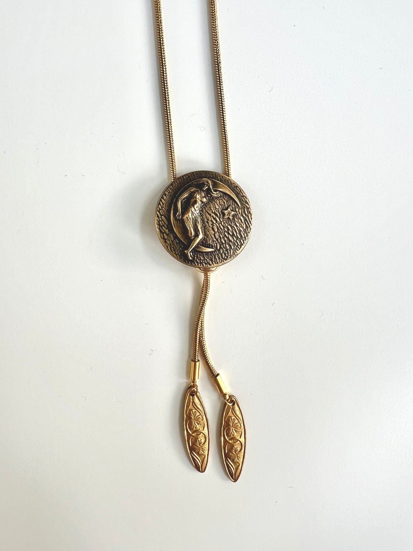 Goddess of the Moon Bolo Tie