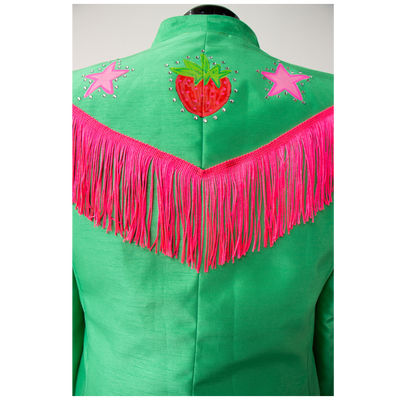 Strawberry Cowgirl Western Blazer Size M