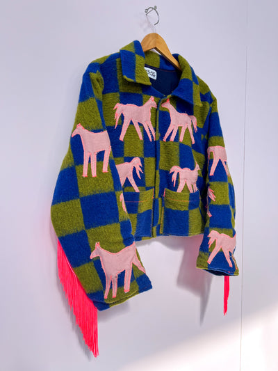 Pink Pony Chore Jacket -L/XL