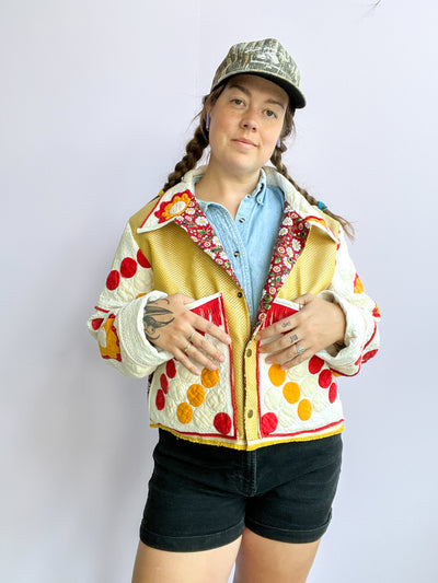 Quilted Cowboy Style Jacket