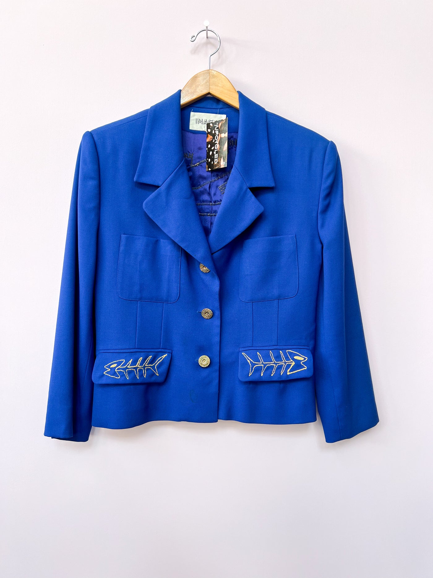 Blue Lizard Upcycled Blazer M