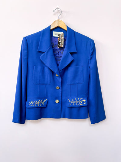 Blue Lizard Upcycled Blazer M