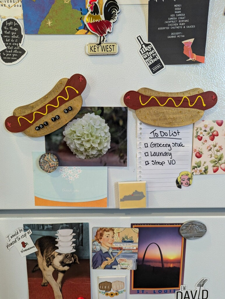 HOT-TO-GO Hot Dog Magnet