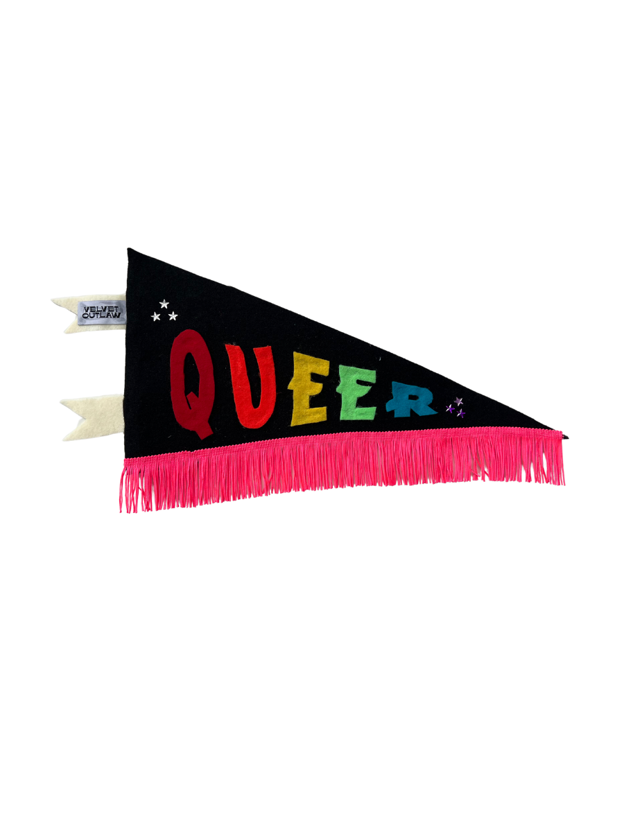 Queer Pennant Flag