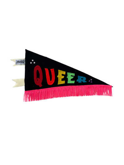 Queer Pennant Flag