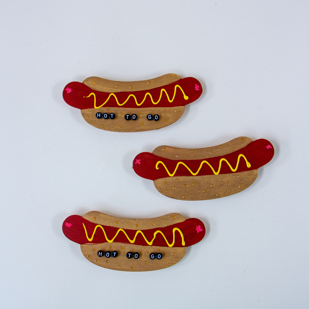 HOT-TO-GO Hot Dog Magnet