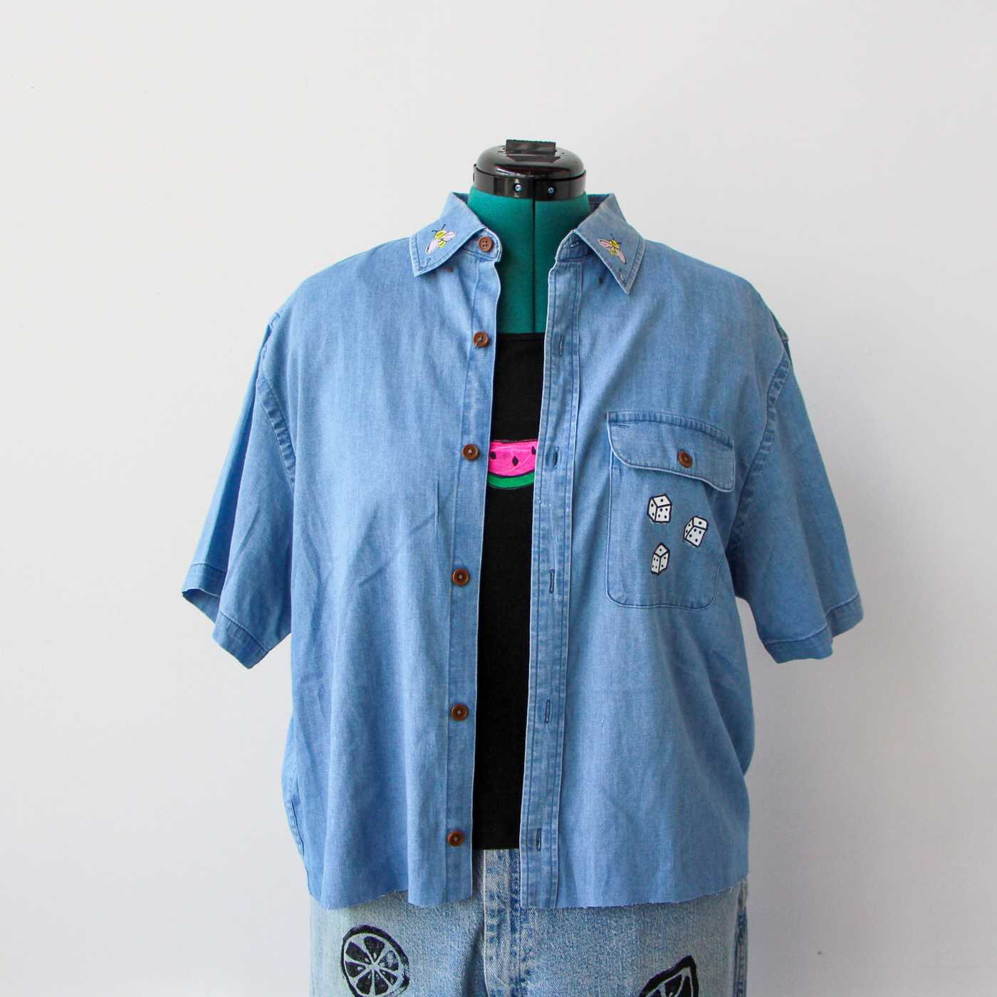 Dice and Bees Shirt #14 Size L