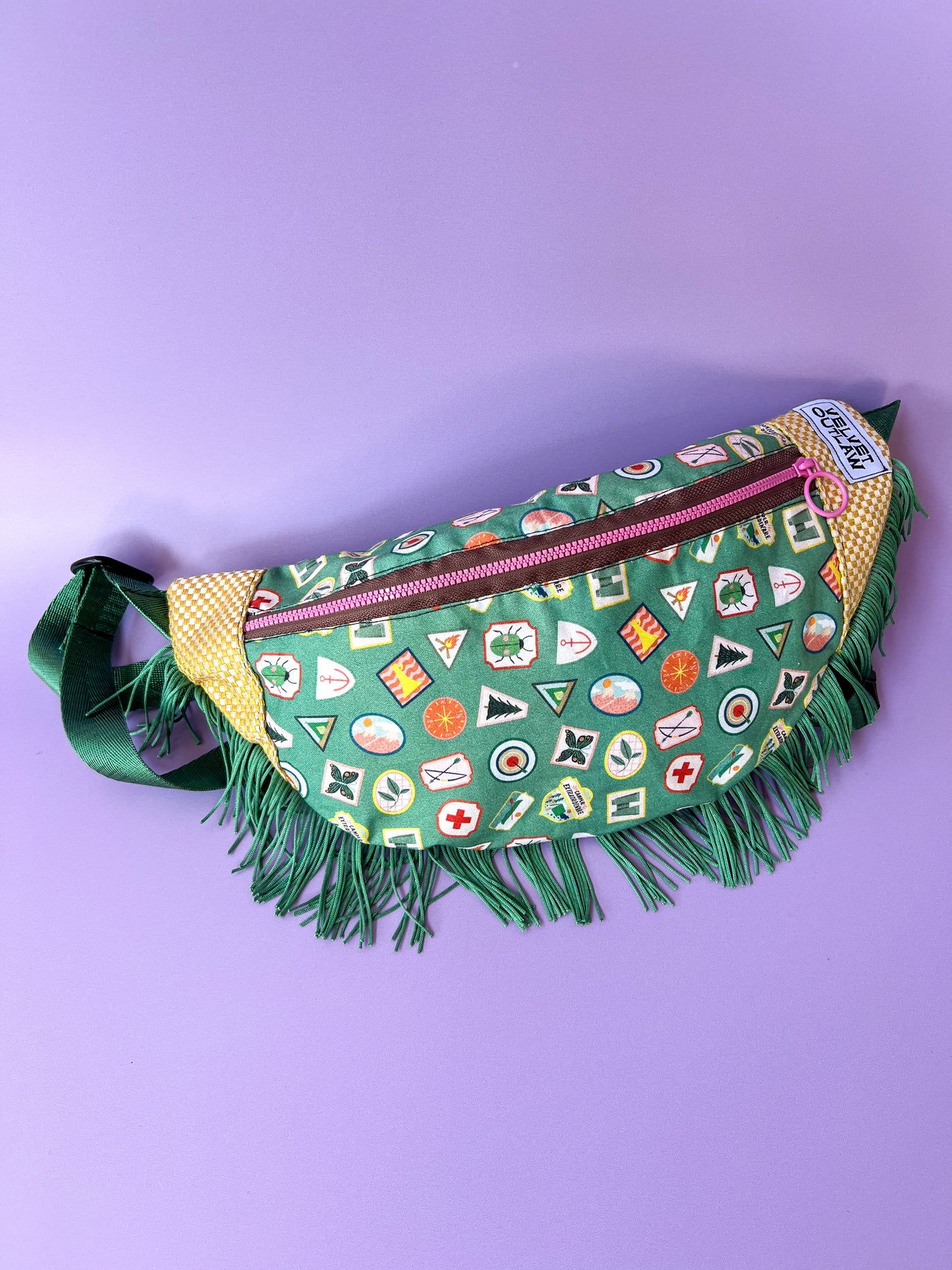 Scout Camp Cross Body Fringe Bag