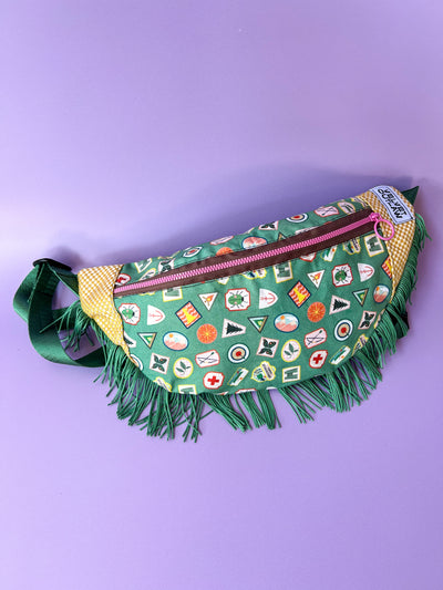 Scout Camp Cross Body Fringe Bag