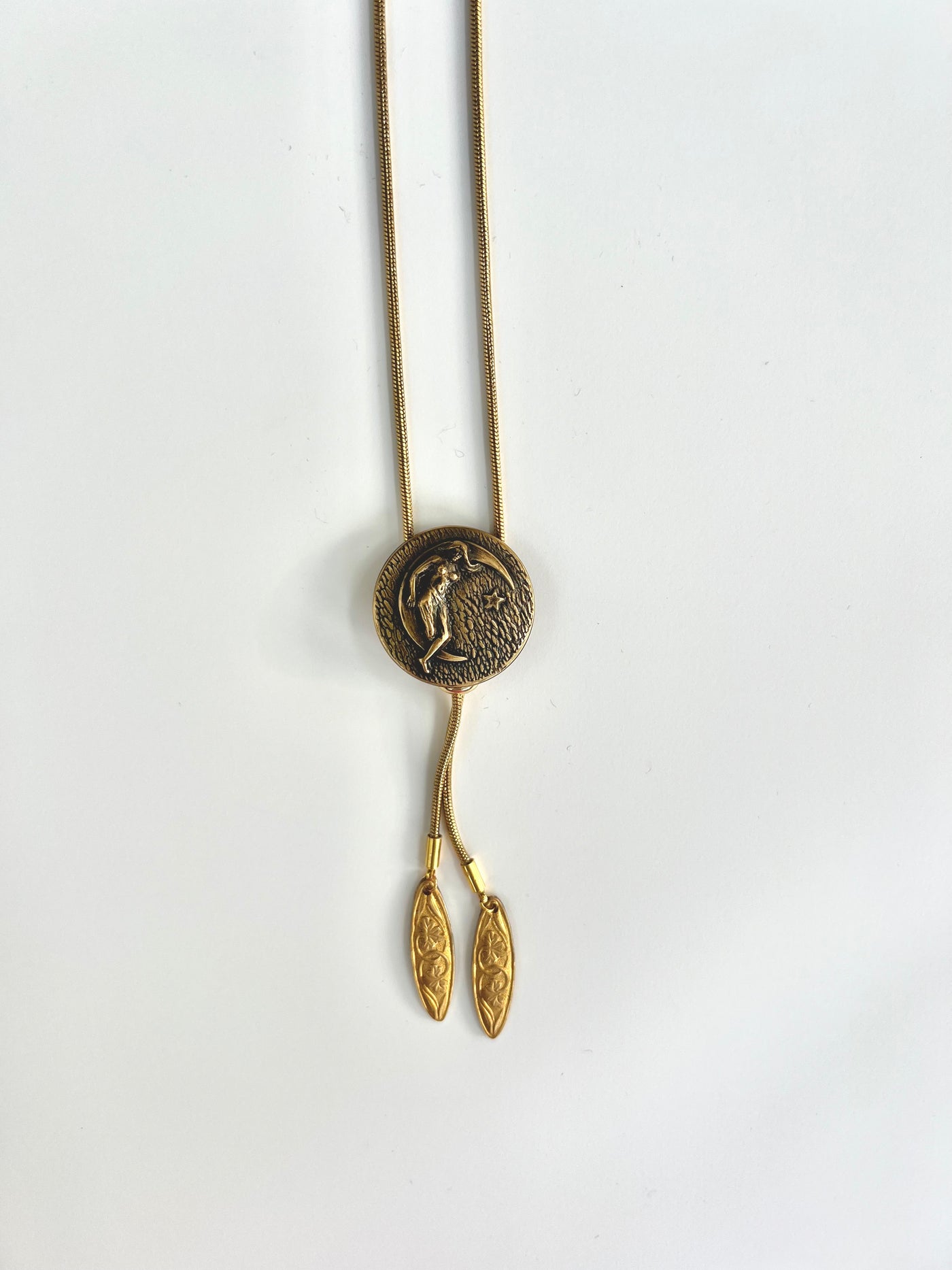 Goddess of the Moon Bolo Tie