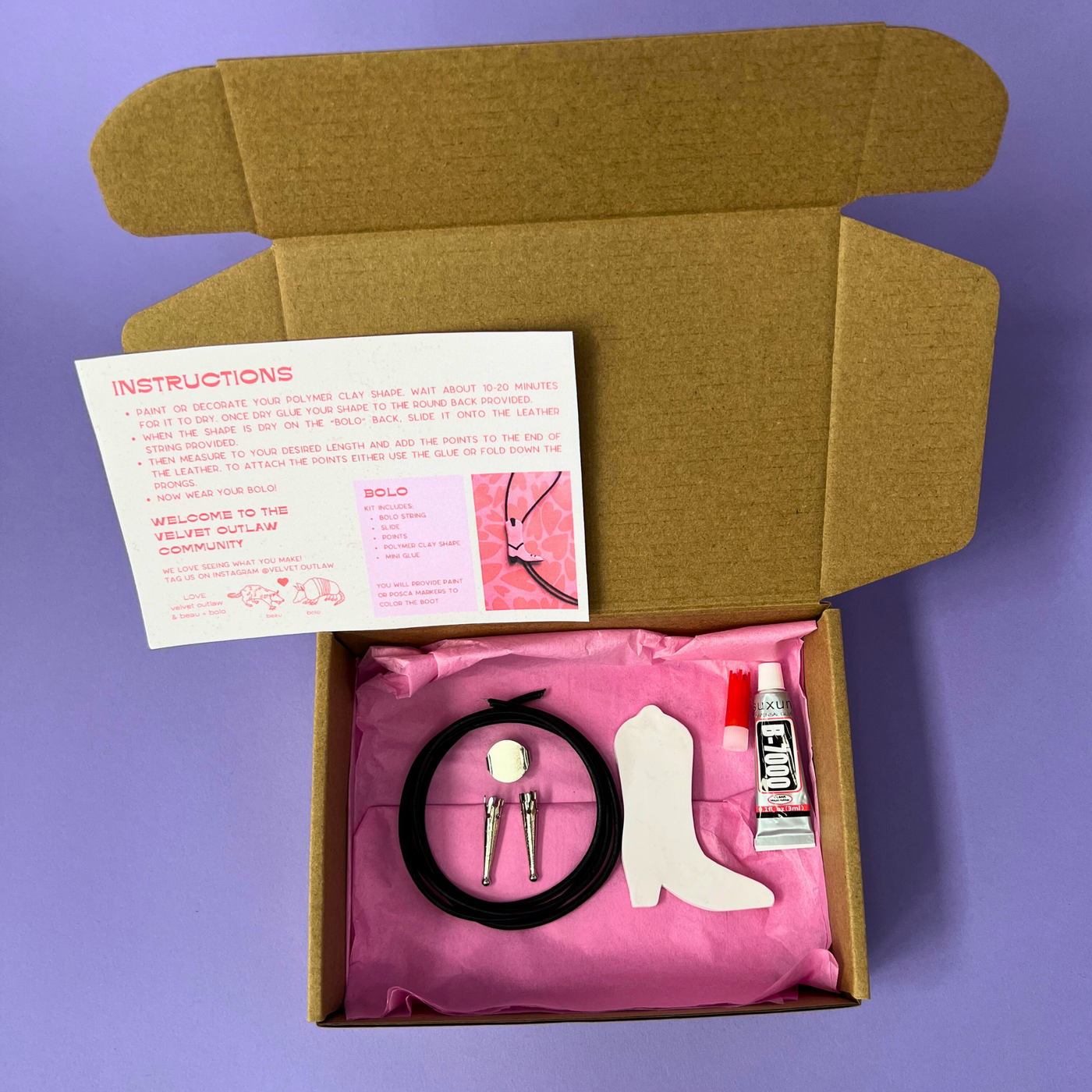 Bow and Bolo DIY Kit