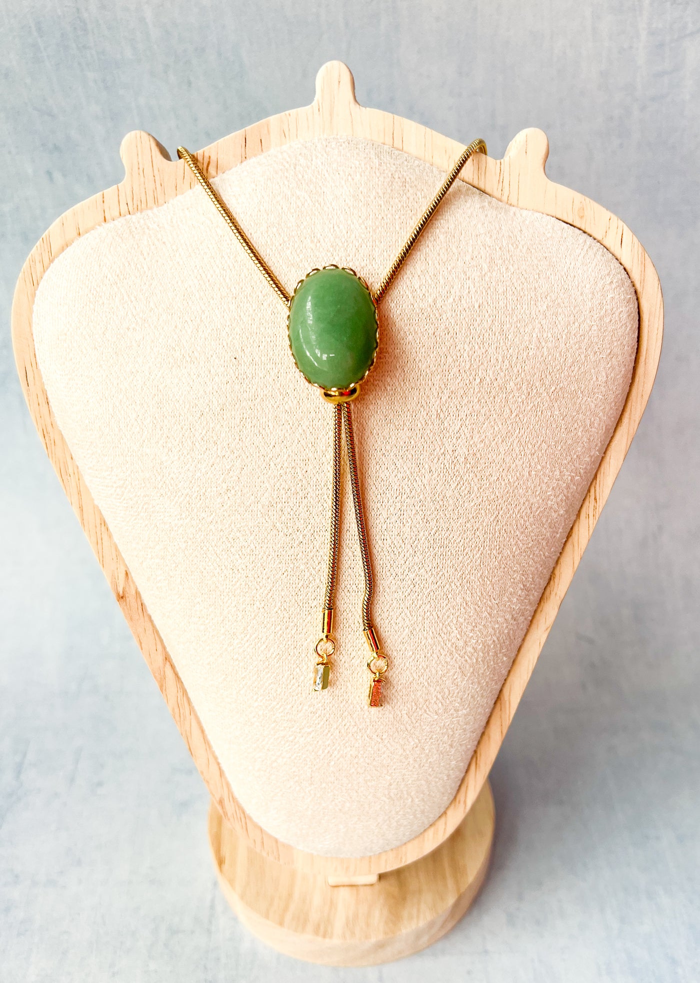 Gemstone Western Bolo Tie - MULTIPLE STONE COLORS