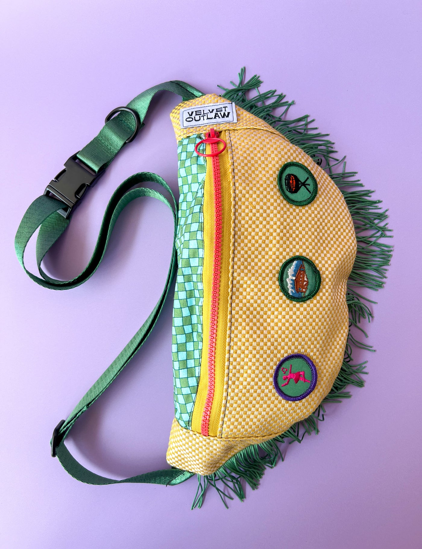 Scout Camp Cross Body Fringe Bag