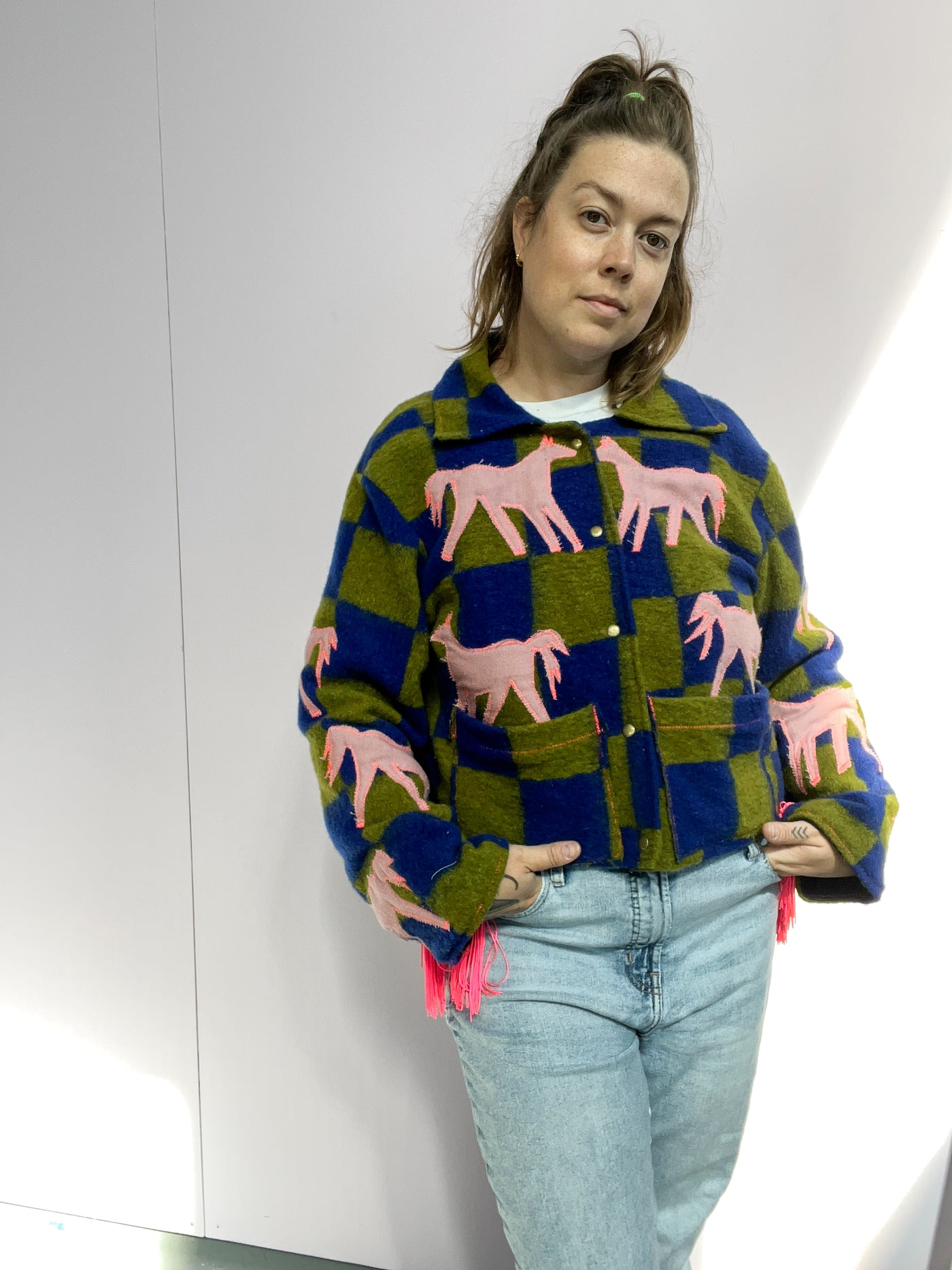 Pink Pony Chore Jacket -L/XL