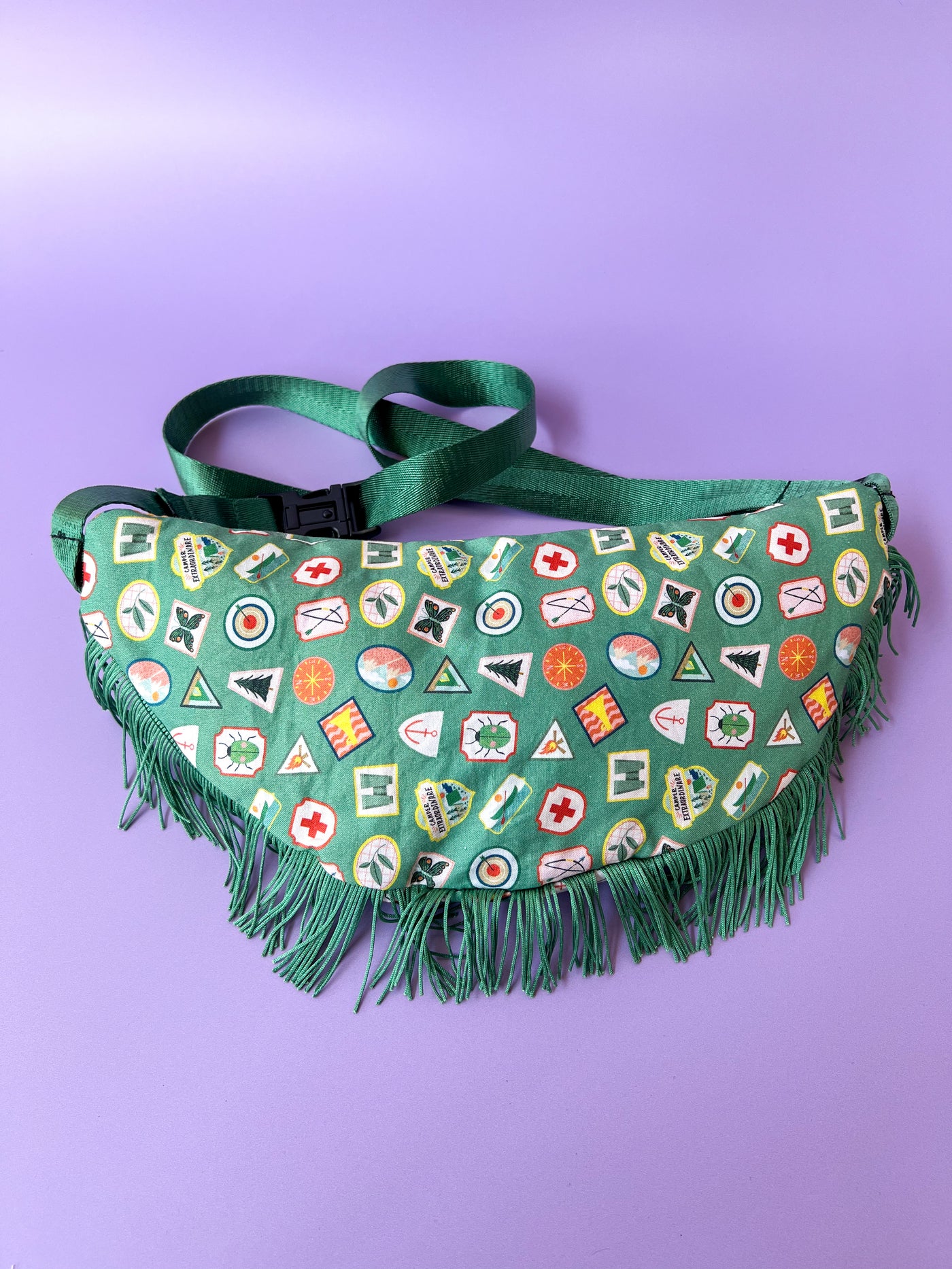 Scout Camp Cross Body Fringe Bag