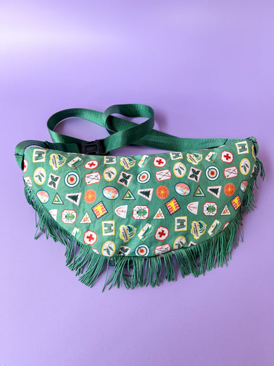 Scout Camp Cross Body Fringe Bag