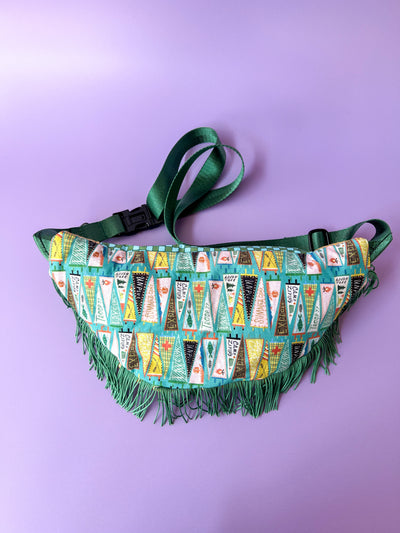Scout Camp Cross Body Fringe Bag