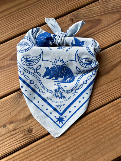 Armadillo Cotton Bandana - Multiple Colors