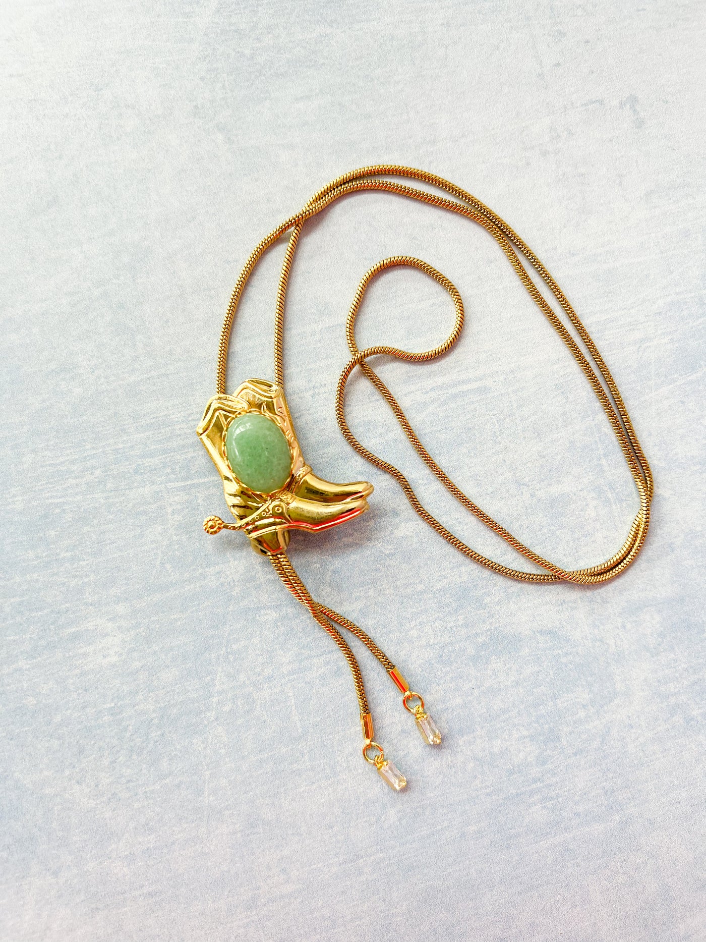 Cowboy Boot Western Bolo Tie