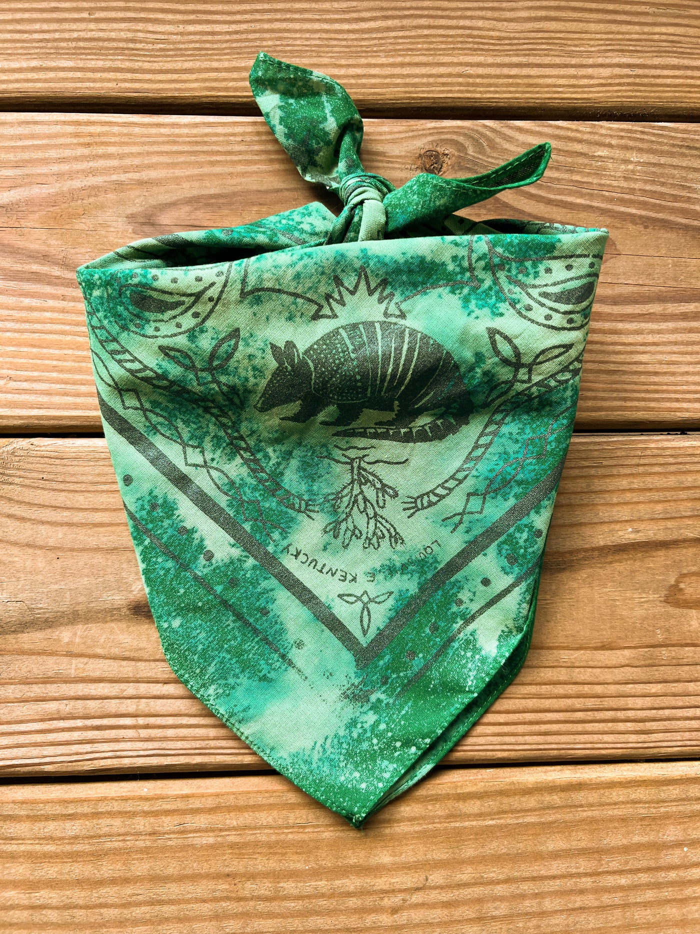 Armadillo Cotton Bandana - Multiple Colors