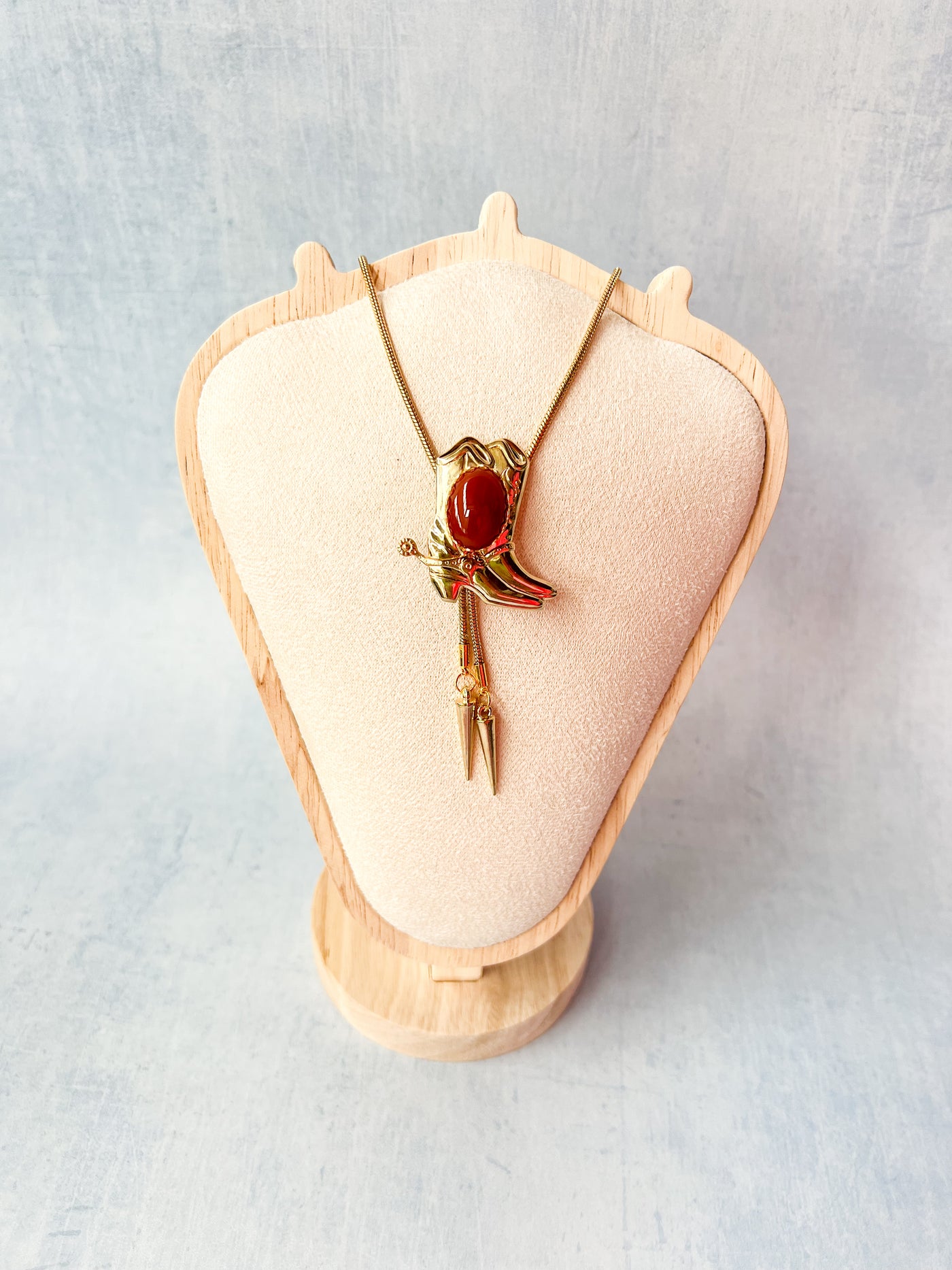 Cowboy Boot Western Bolo Tie