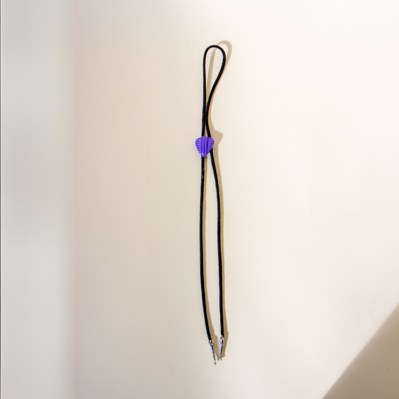 Purple Triangle Bolo Tie