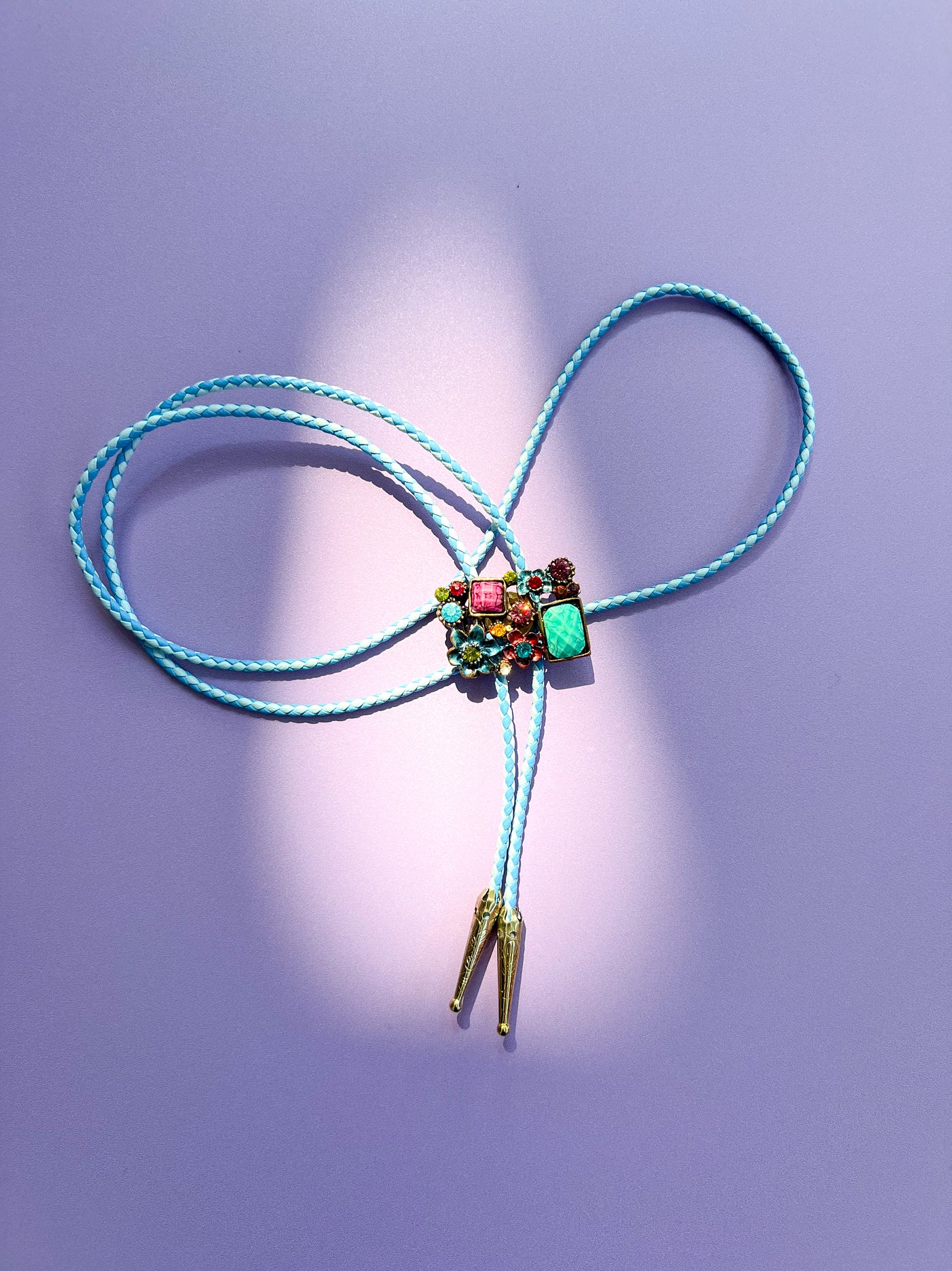 Brooch Repurposed Bolo Tie