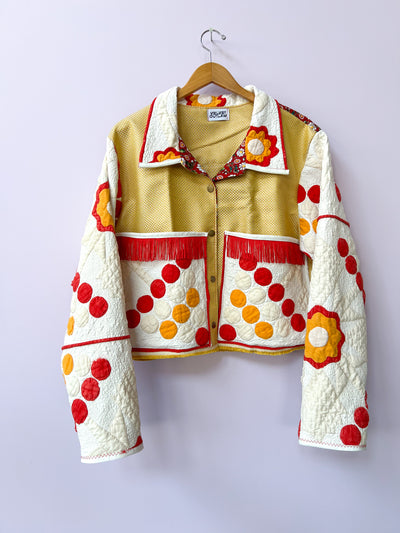 Quilted Cowboy Style Jacket