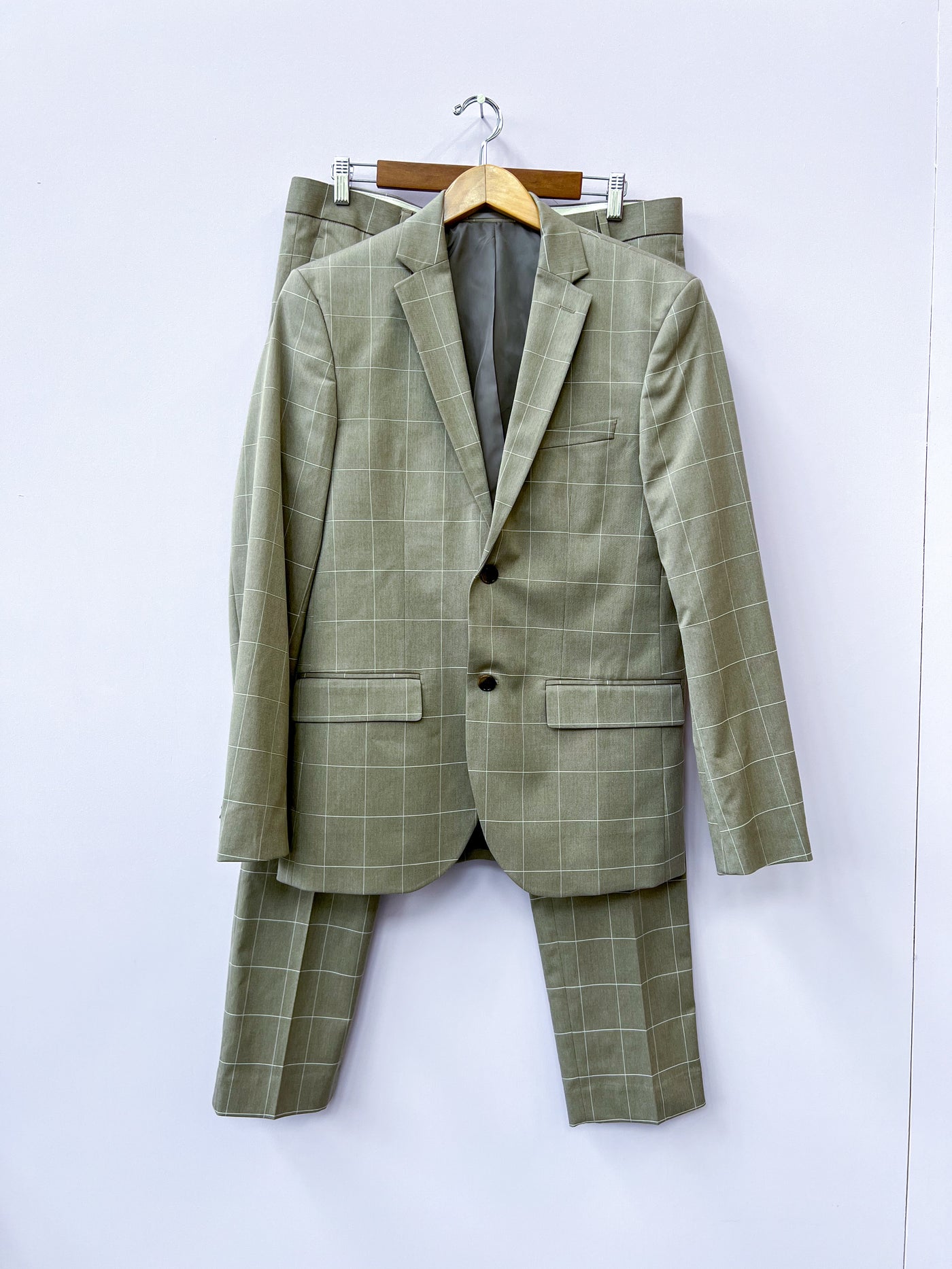 Light Brown Window Payne Suit 38R/36