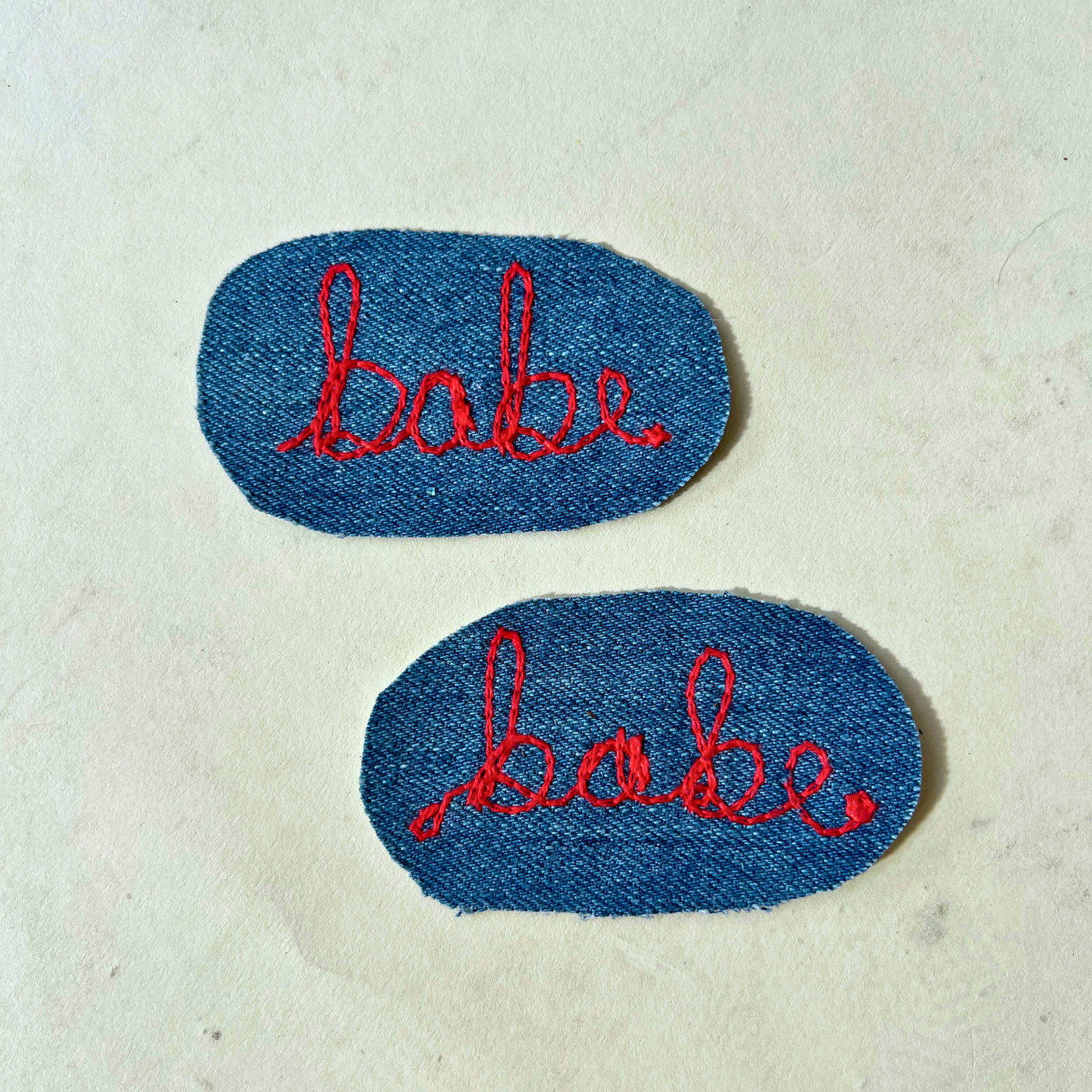 Chain Stitch Patch - DISCOUNTED