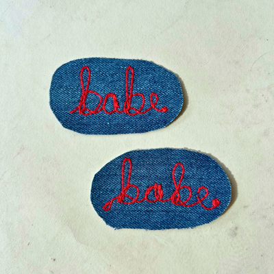 Chain Stitch Patch - DISCOUNTED