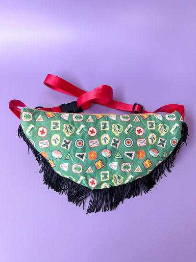 Scout Camp Cross Body Fringe Bag