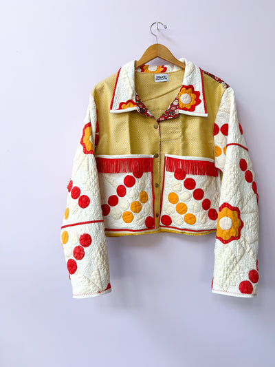 Quilted Cowboy Style Jacket