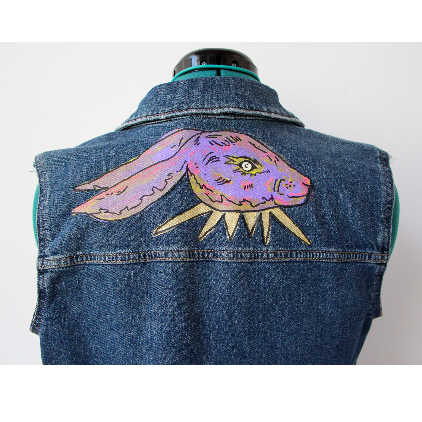 Dice & Rabbit Denim Vest #4 Size S