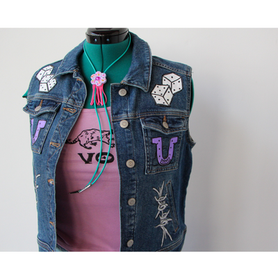 Dice & Rabbit Denim Vest #4 Size S