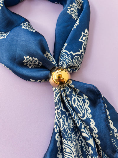 Gold Bulb Bandana Slide