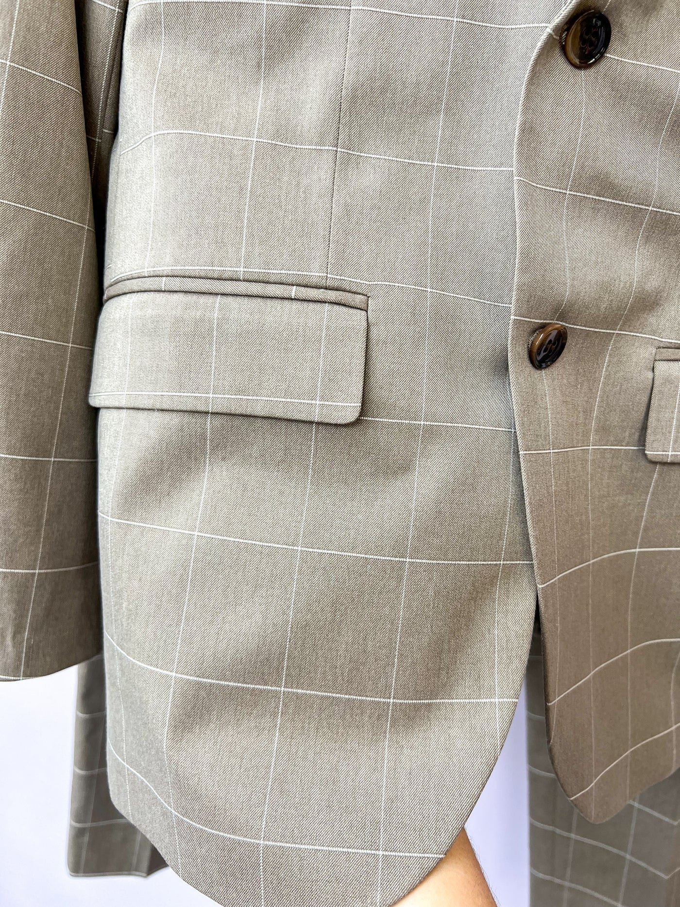 Light Brown Window Payne Suit 38R/36