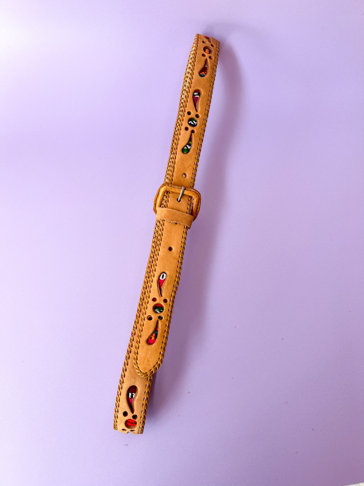 Southwestern Style Light Brown Belt