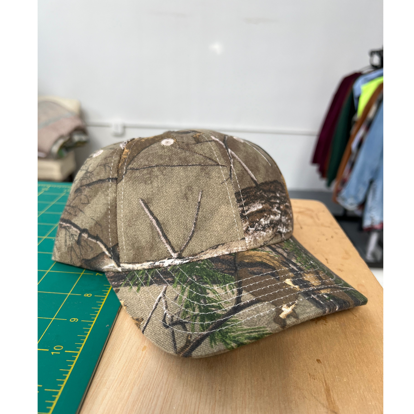 Camo Custom Chainstitch Hat