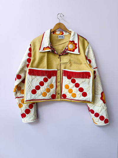 Quilted Cowboy Style Jacket